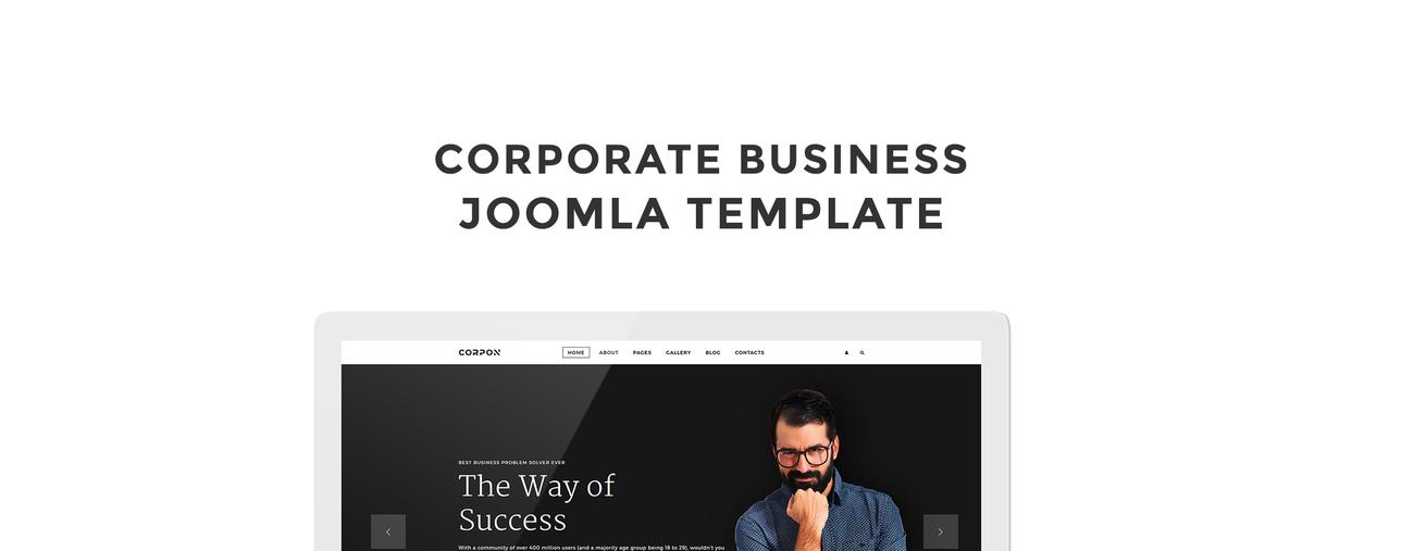 многостраничный корпоративный шаблон joomla финансового консультанта