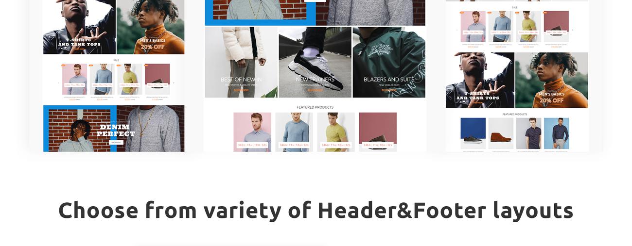 Men's Fashion Clean Stylish Magento Theme