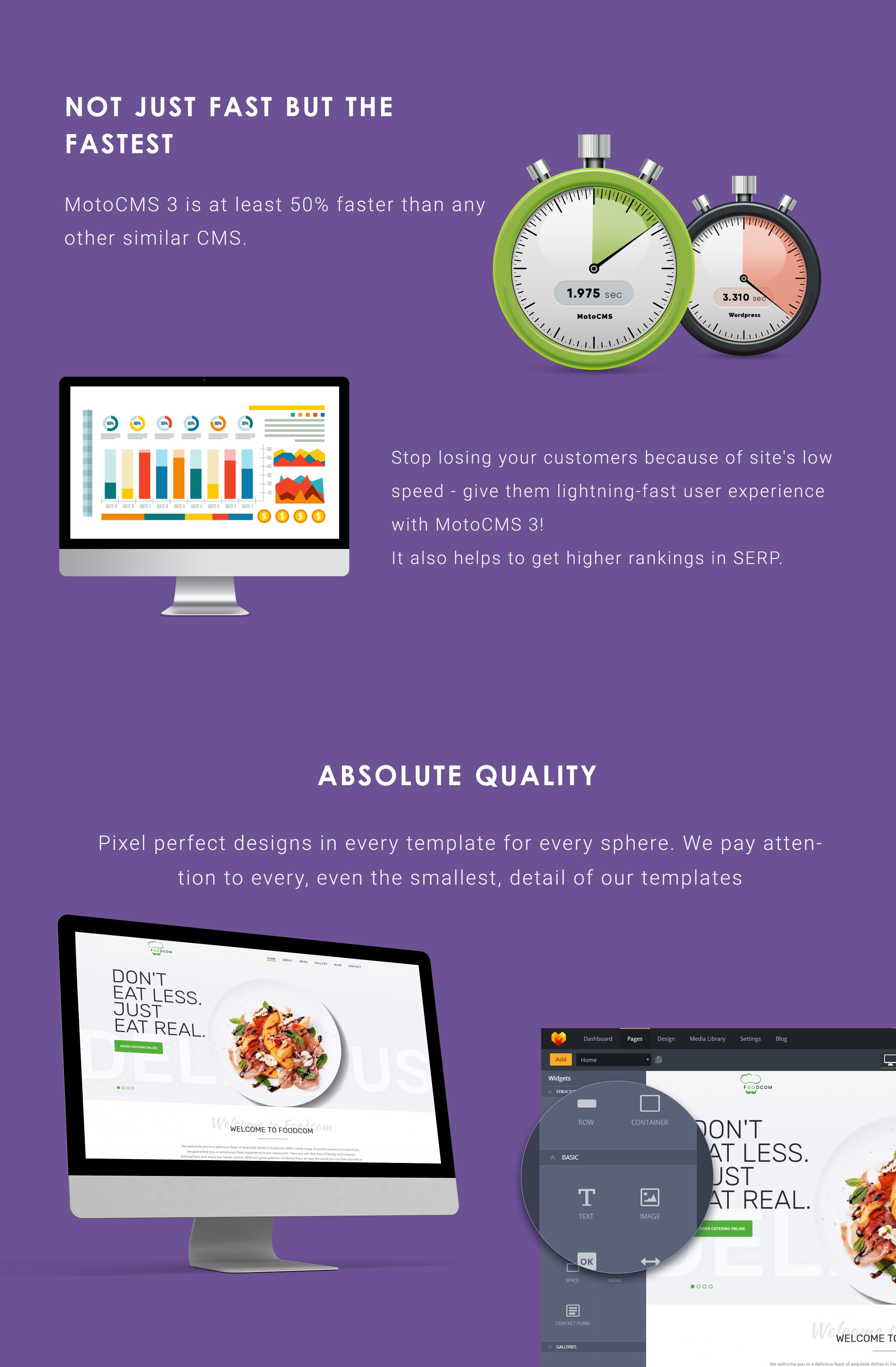 шаблон restaurant moto cms 3