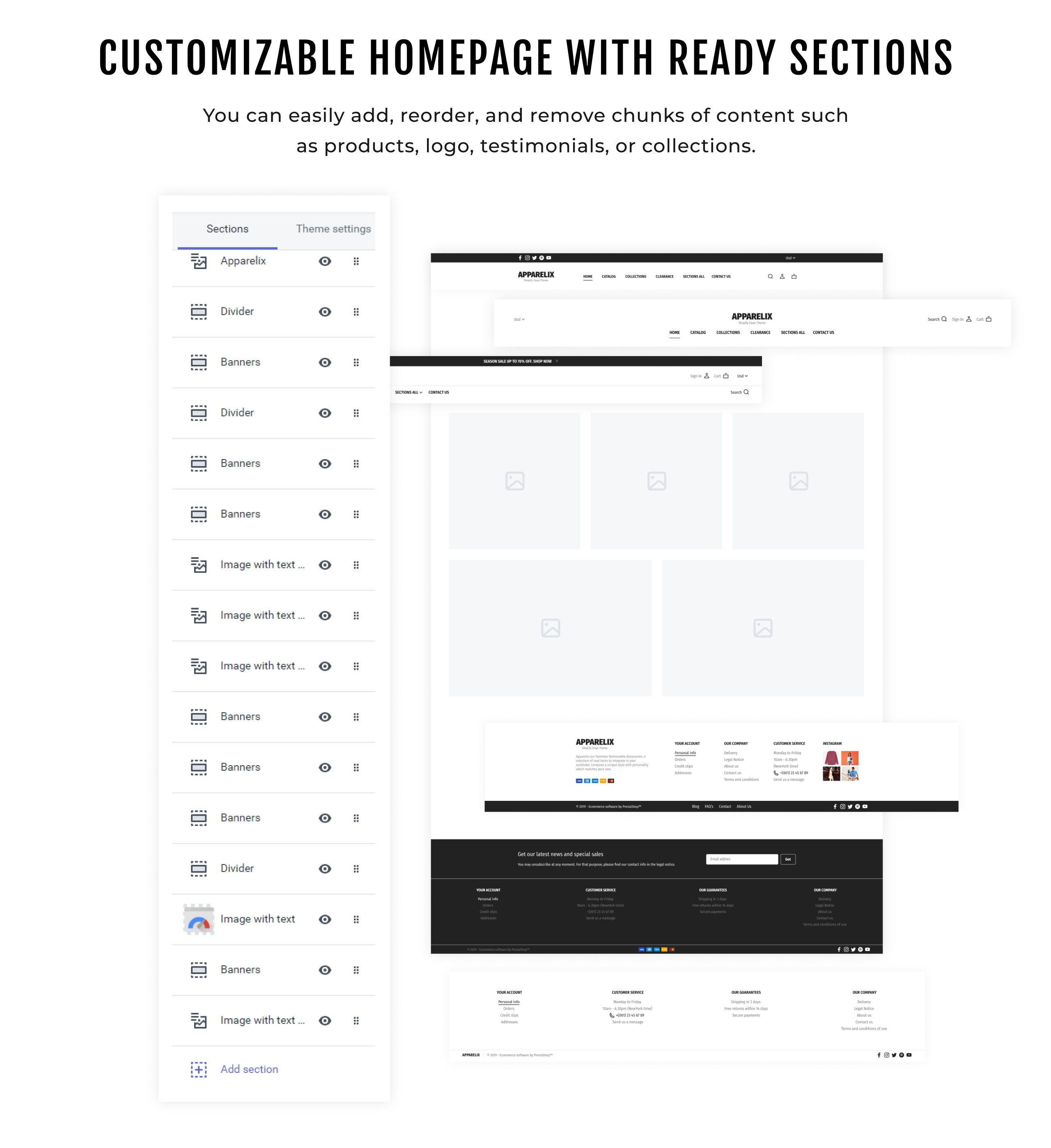 apparelix healthy food ecommerce template shopify theme