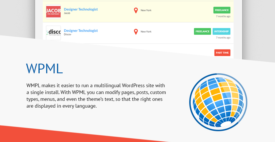 адаптивная тема wordpress job portal