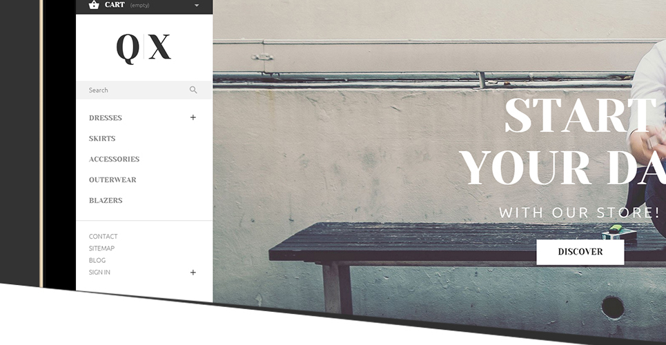 qx prestashop тема