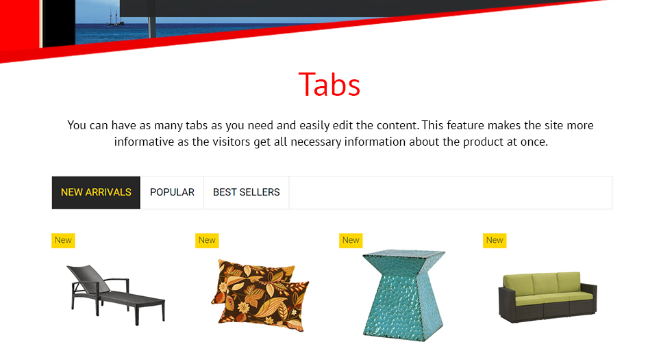 стильная уличная мебель prestashop theme