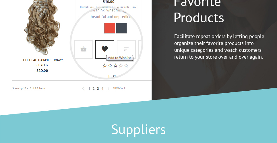 прическа prestashop тема