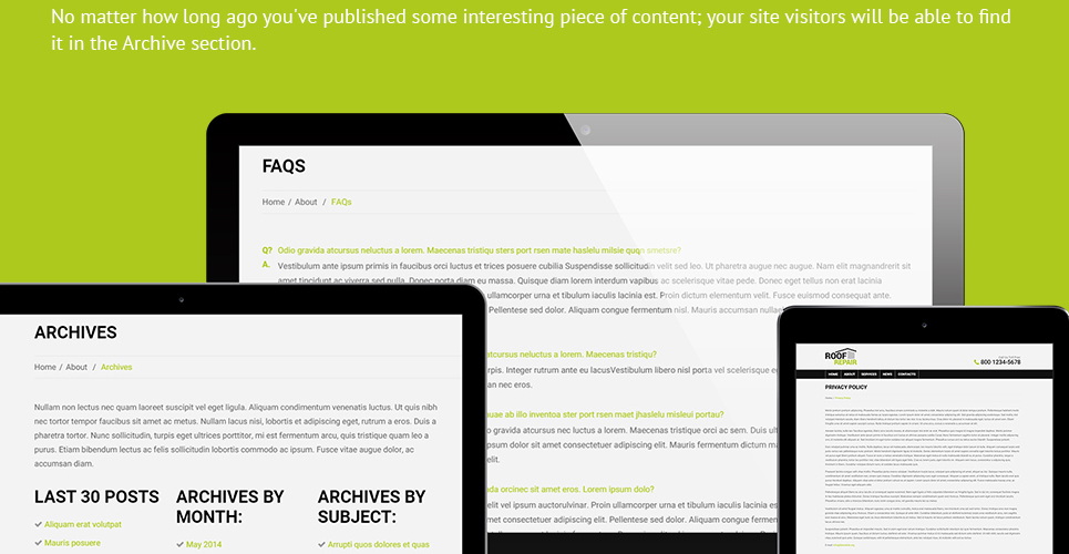 кровельная компания wordpress тема