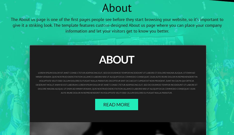 party wordpress theme