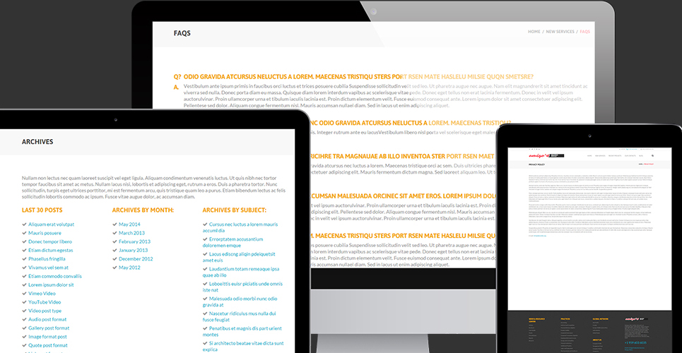 тема wordpress промышленного агентства