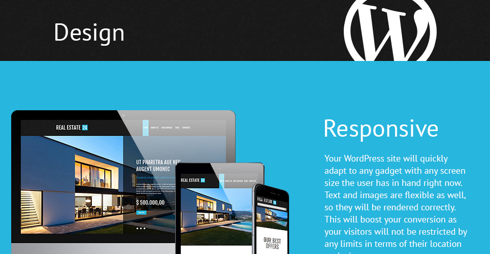 риэлторские услуги wordpress тема