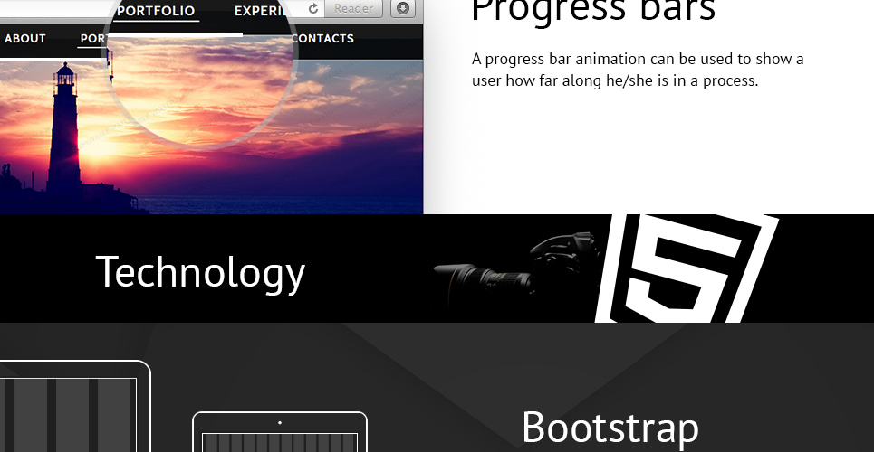 фотограф портфолио шаблон сайта