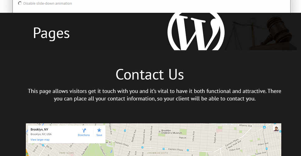 юридическая фирма отзывчивая тема wordpress