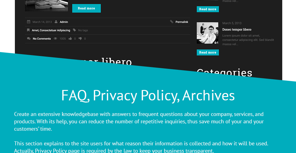 юридическая фирма отзывчивая тема wordpress