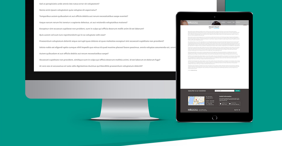 hr рекрутинг wordpress тема