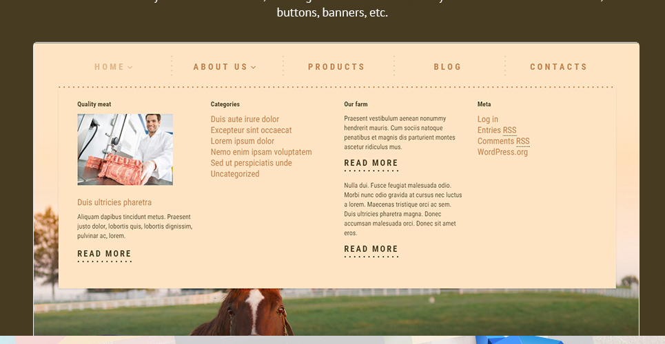 тема wordpress country sunset